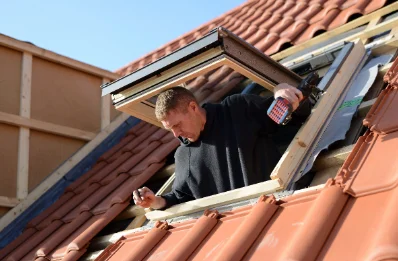Pose de fenêtres de toit Velux au Brugeron